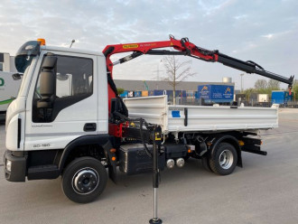 Eurocargo 3S Kipper Kran