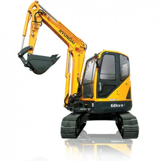 Midibagger 6 Tonnen Hyundai R60CR-9A Speyer
