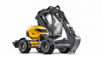 Mobilbagger 9 Tonnen Mecalac 9MWR Neustadt an der Weinstraße