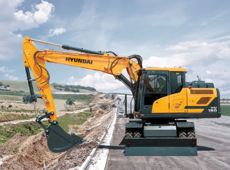 Mobilbagger 18 Tonnen Hyundai HW180 Neustadt an der Weinstraße