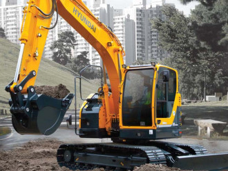 Kettenbagger 15 Tonnen Hyundai HX145LCR Speyer