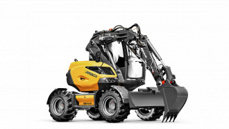Mobilbagger 7 Tonnen Mecalac 7MWR Neustadt an der Weinstraße