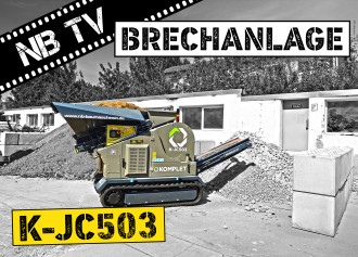 Mini Backenbrecher LEM TRACK 4825 / K-JC503 Altötting