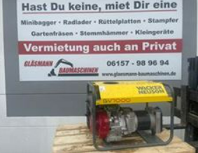 Wacker Neuson GV 7000A mieten