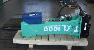 Montabert XL1000 Hydraulikhammer mit Schmierzentrale
