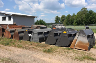Wynajem wiader o dużej pojemności od 3,0 m³ do 14 m³