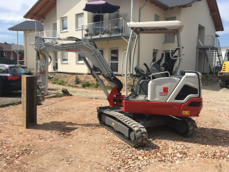 2,5t Minibagger mieten Takeuchi TB225 Powertilt MS03 