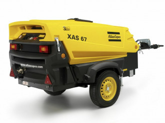 Kompressor und Hämmer Atlas Copco XAS67 