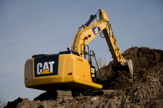 Kettenbagger Caterpillar 323E Dresden