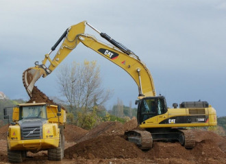 Kettenbagger Caterpillar 336D Lörrach