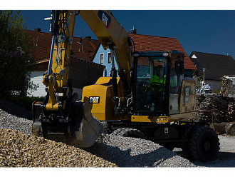Mobilbagger Caterpillar M314F Lörrach