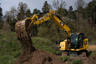 Mobilbagger Caterpillar M317F Dessau