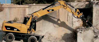 Mobilbagger Caterpillar M322D Baden-Baden