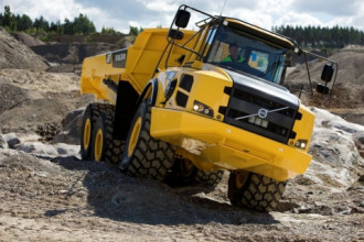 Dumper knickgelenkt Volvo A25F 
