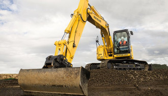 Kurzheckbagger New Holland E140C SR 