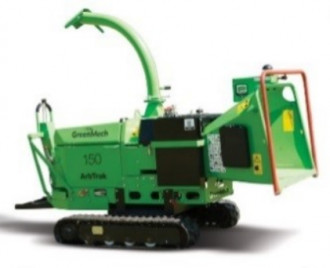 Häcksler Raupenfahrwerk Greenmech Quad Track 160 