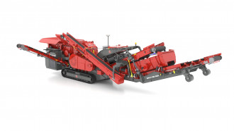 GIPO P 090 GIGA - raupenmobile Prallbrechanlage 