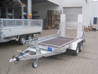 Baumaschinen-Transport Anhänger