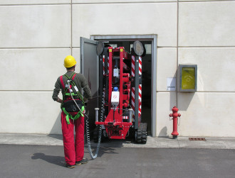 Raupenbühne Goldlift 19.65 Arbeitsbühne