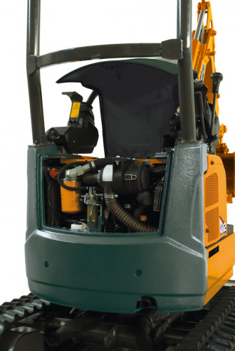 1,5 t Klasse Kurzheckbagger z.B. KATO 12 VXE
