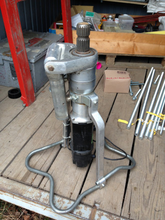Eindrehmaschine E20-Z1 Schraubfundament 