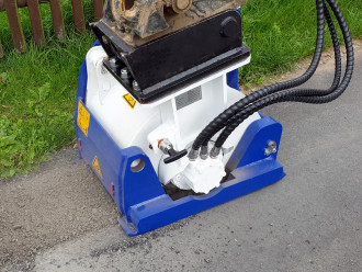Flächenfräse für Asphalt und Beton mit exakt einstellbarer Frästiefe 