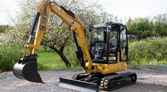 Kompakt-Bagger Caterpillar 303.5 Coburg
