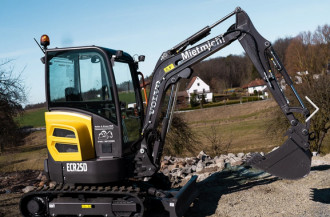 Kompakt-Bagger Volvo ECR25D Coburg