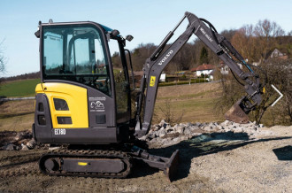 Kompakt-Bagger Volvo EC18D Coburg