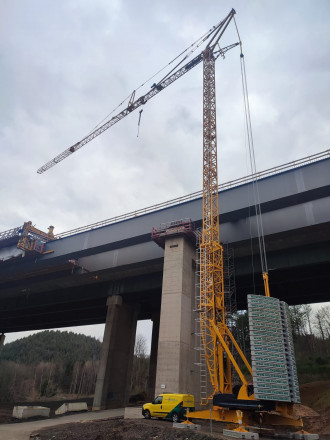 Kran Potain Igo T 99 - Ausladung 48 m Kaiserslautern