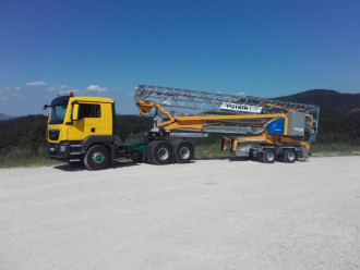 Kran Potain MA 21 - Ausladung 26 m 