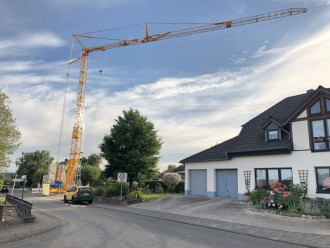 Kran Potain Igo T 70 - Ausladung 40 m Saarbrücken