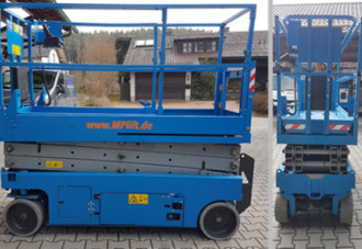 Elektro-Scheren-Arbeitsbühne (Schmal) Genie GS-2032 