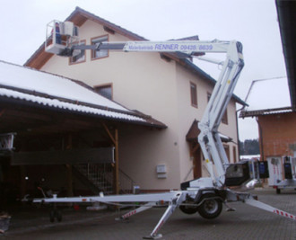 Anhänger-Arbeitsbühne 26m Hematec Dino XT260 Straubing