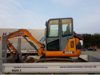 Minibagger Hanix H26B Cham