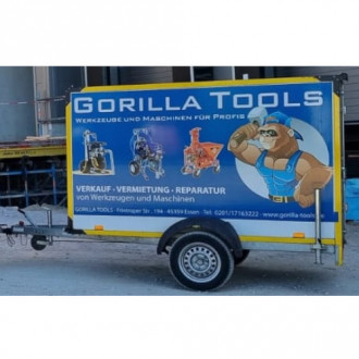 PKW Anhänger Pritsche Plane Gorilla Tools Bochum
