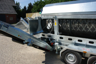 Mobile Siebanlage Gremac e2+