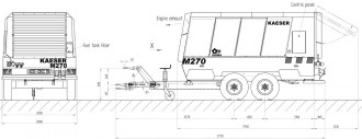 Diesel-Kompressor Kaeser M270