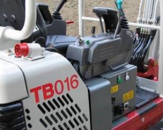 Elektro Minibagger TB 016 Hybrid