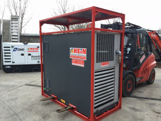 Elektro Kompressor Atlas Copco GA 90 VSD HMS kranbar 