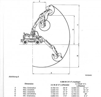 Mobilbagger Doosan DX160W - HS10