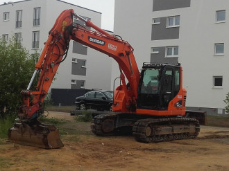 Raupenbagger Doosan DX140,  MS10  