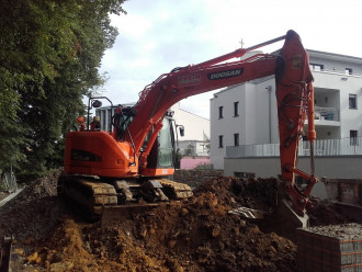 Raupenbagger Doosan DX140,  MS10 