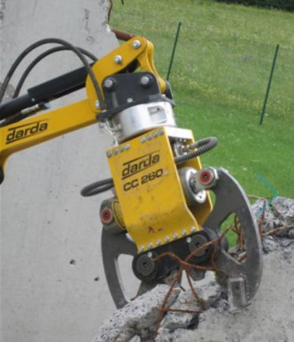 Abbruchschere Minibagger Darda CC 260 