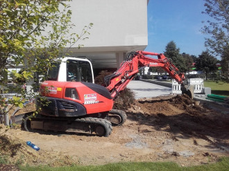 Minibagger Kubota KX 080-3 Verst./Powertilt/Grf Bad Homburg