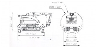 Abbruchroboter Brokk BM180 zF