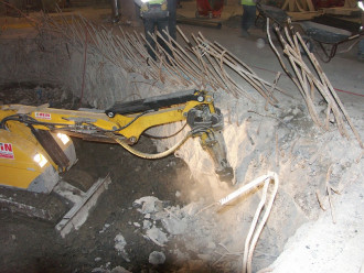 Abbruchroboter Brokk BM180 zF
