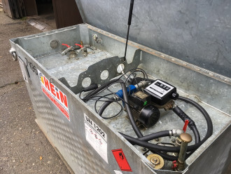 Diesel Tank mieten Kraftstoffcontainer Rietberg Seppler Quadro-C 1.000l 
