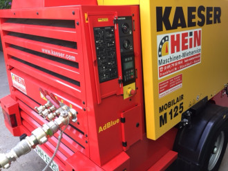 Kompressor mieten Kaeser M125-14N