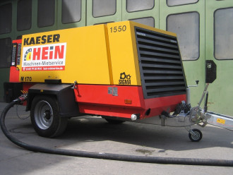 Kompressor Anhänger Kaeser M170-10N Bad Homburg